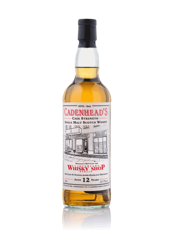 Cadenheads-12-years-aged a premium whisky spirit by Teddy's Speakeasy