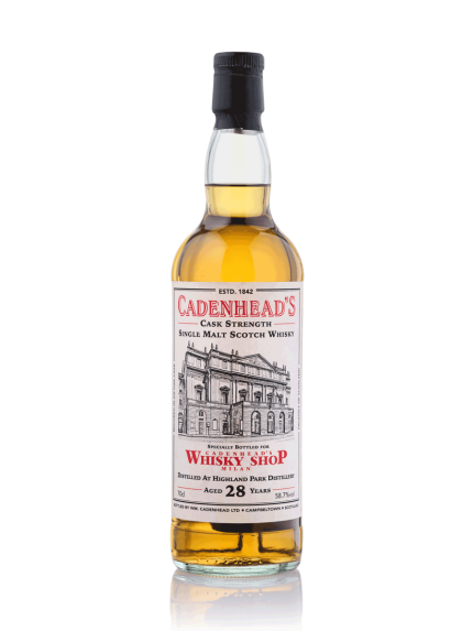 Cadenheads-28-years-aged a premium whisky spirit by Teddy's Speakeasy