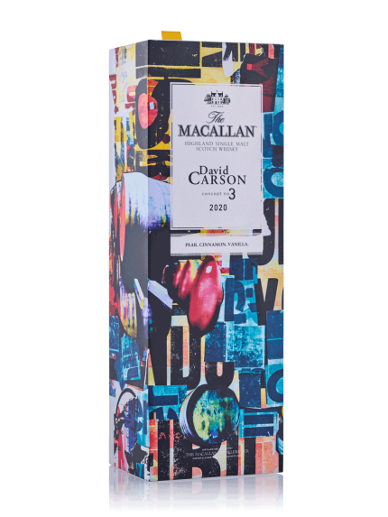 The-Macallan-David-Carson-No3 box at Teddy's Speakeasy