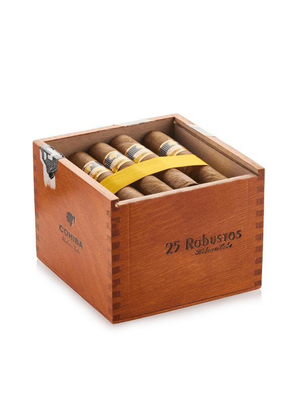 Cohiba-Robustos-SLB-25 a premium collection of handmade cigars by Teddy's Speakeasy