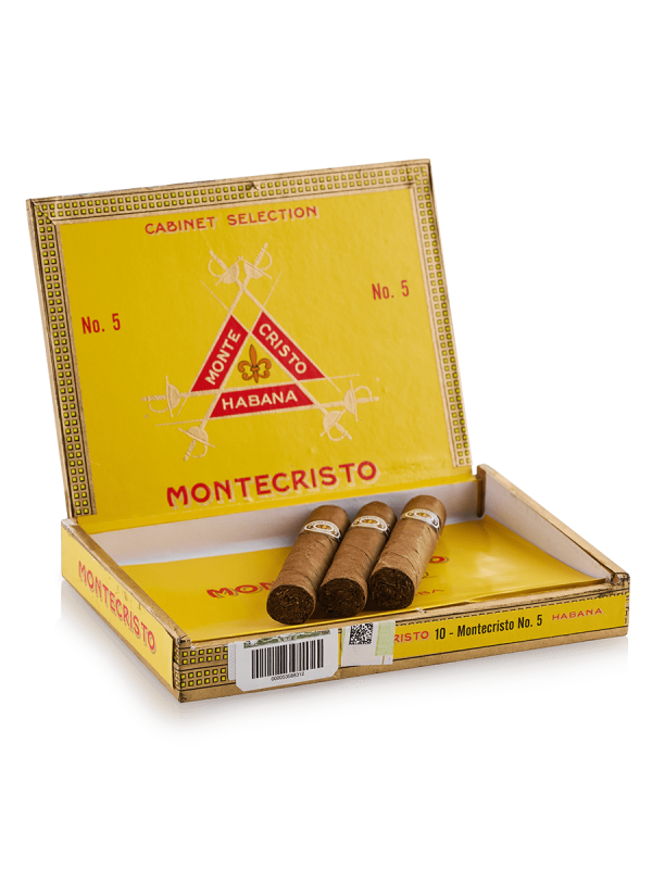 Montecristo-No5-10 a premium collection of handmade cigars by Teddy's Speakeasy