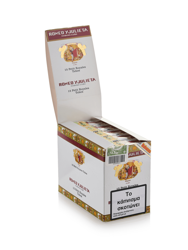 Romeo-Julieta-Petit-Royales-Tubos a premium collection of handmade cigars by Teddy's Speakeasy