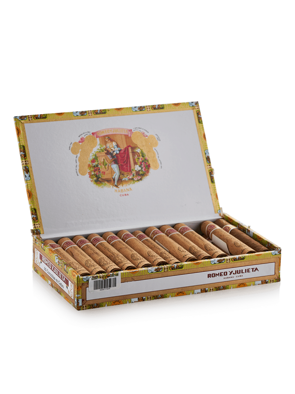 Romeo-y-Julieta-Coronitas-en-Cedro-25 a handmade collection of cigars by Teddy's Speakeasy